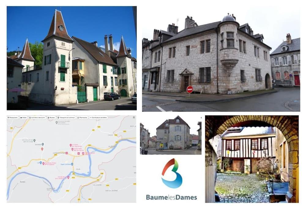 Appartement Meuble Duplex T3. Baume-les-Dames Esterno foto